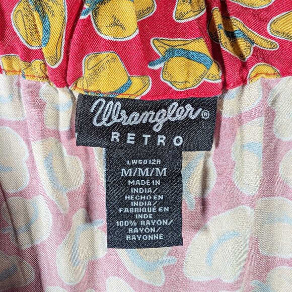 Wrangler Retro Off-Shoulder Short-Sleeve Top Medium Size - Picture 6 of 7